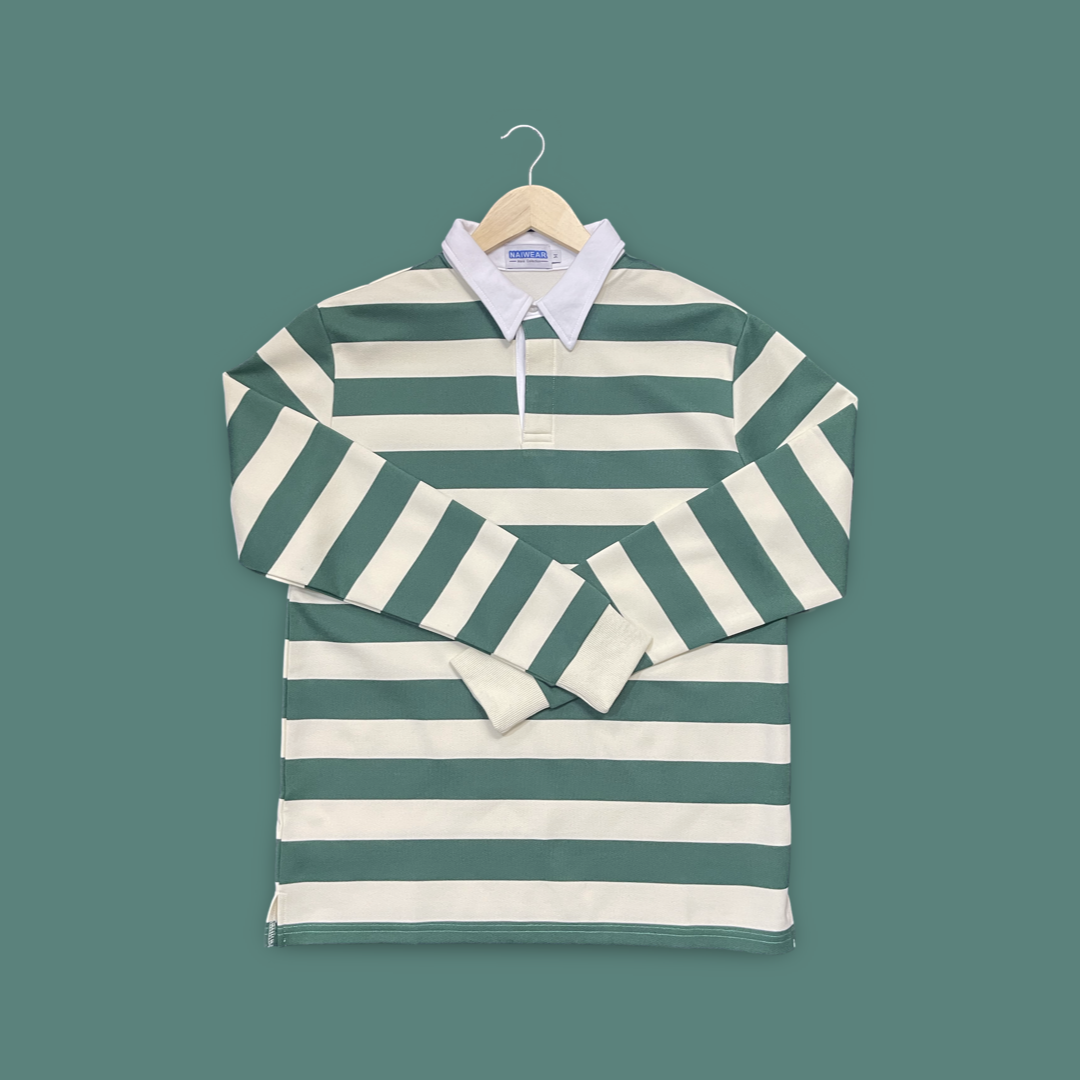 Alfa9 Rugby Shirts- Green