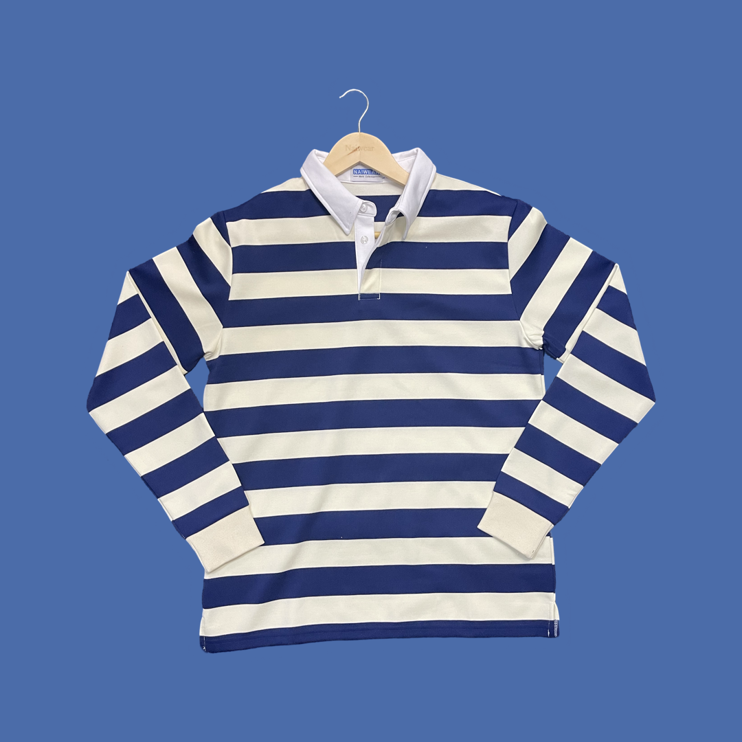 Alfa9 Rugby Shirts- Navy