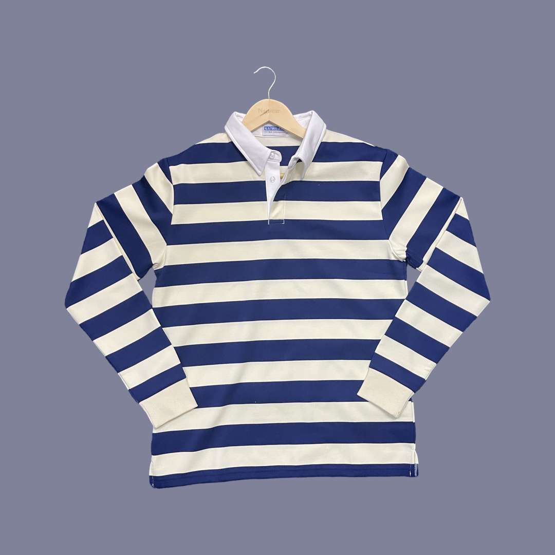 Alfa9 Rugby Shirts- Navy