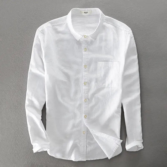 White Linen Shirt