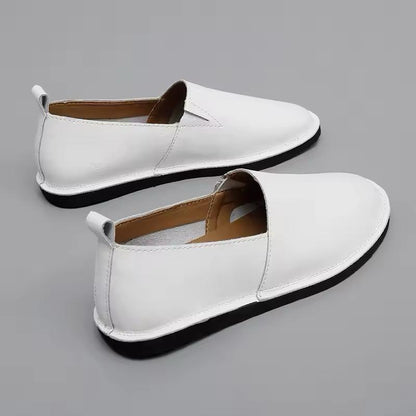 Boat Loafer(White)