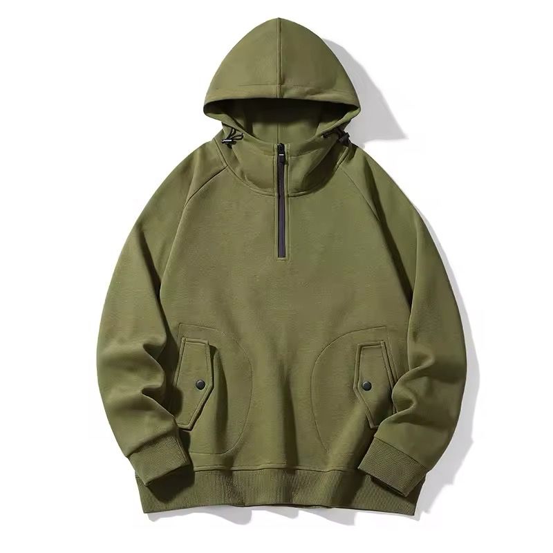 1/4 Zip Hoodie(Green)