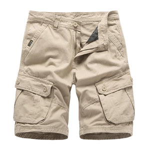 Khaki Cargo Shorts