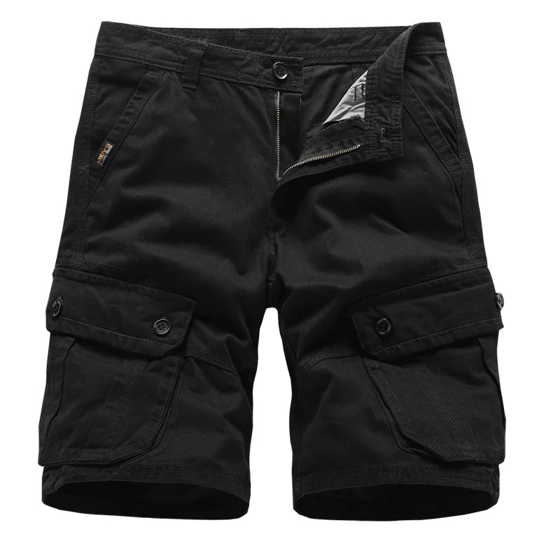 Black Cargo Shorts