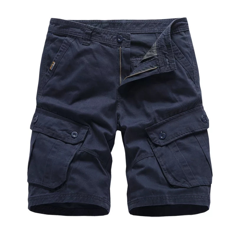 Navy Blue Cargo Shorts – naiwear Apparel