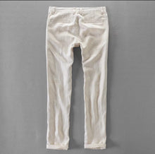 Luxurious White Linen Pants