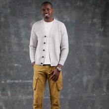 Light Grey Vneck Cardigan