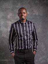 Striped Cotton Dress Shirt