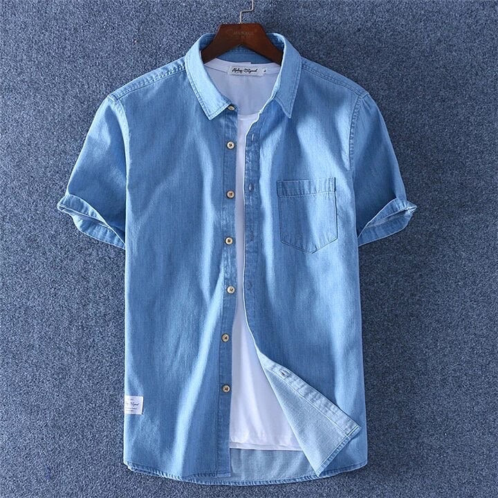 Light Blue Denim Shirt