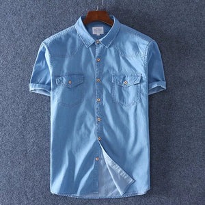 Light Blue Denim Shirt