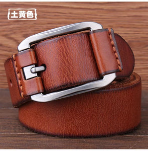 Light Brown Leather Belt