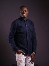 Navy Blue Shacket