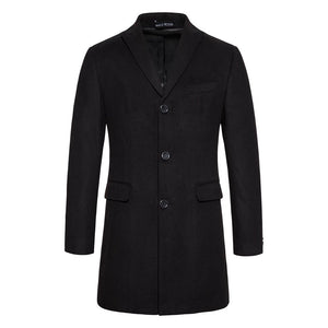 Notch Cut Trench BLACK